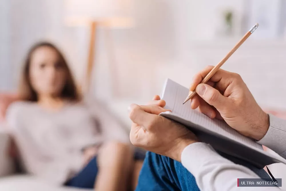 Sessão de terapia — representação da atuação clínica do psicólogo