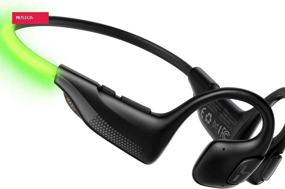 These $32 Running Headphones Light Up at Night to Keep You Safe On Your Evening Walk or Run