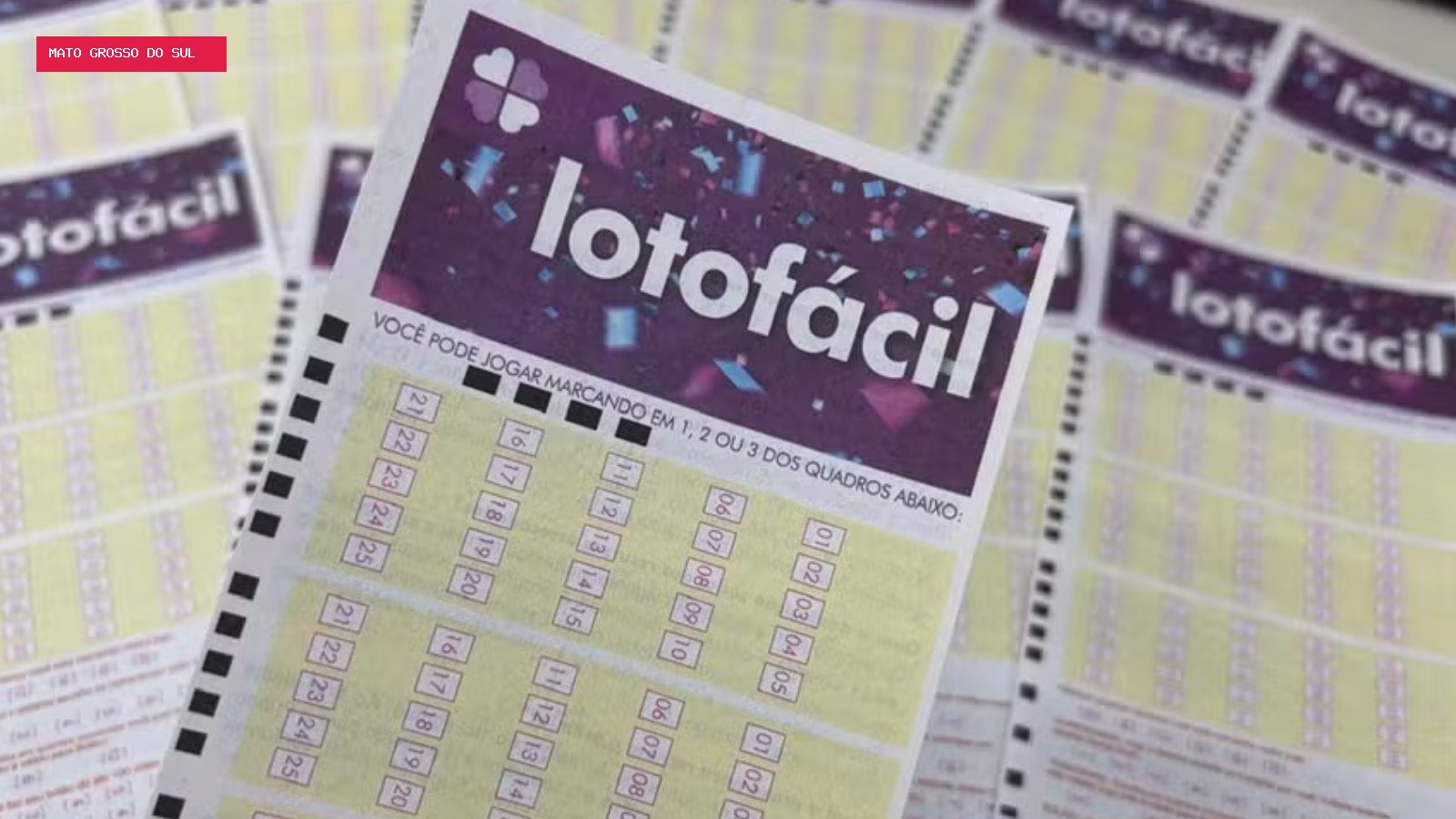 Aposta de MS embolsa mais de R$400 mil na Lotofácil