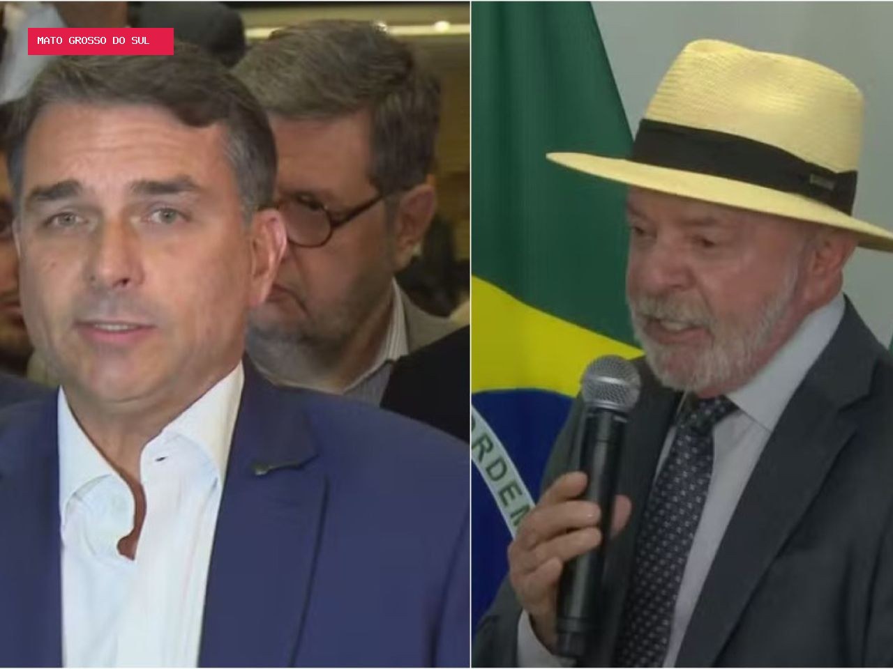 Quaest em MS: Flávio Bolsonaro, 33%; Lula, 27%; Caiado, 5%; Renan Santos, 4%; Cury, 3%