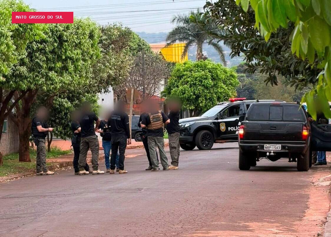 Ação contra Comando Vermelho em Maracaju deixa 1 morto e 5 presos