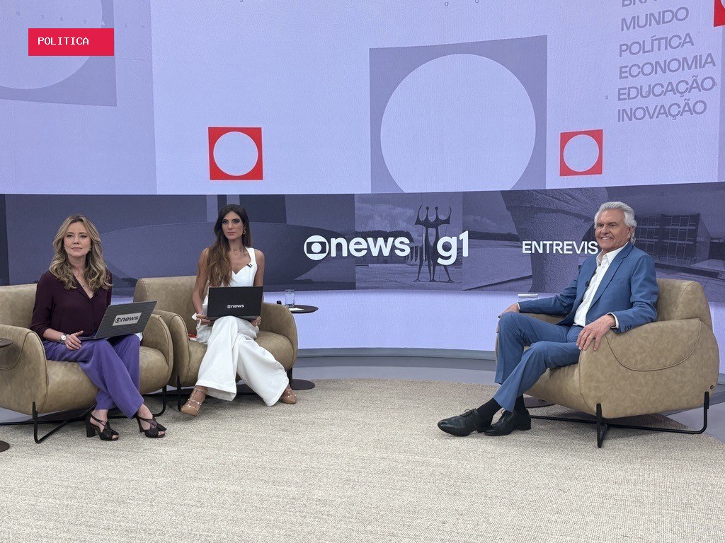 Entrevista ao g1 e à GloboNews: Caiado propõe criar polícia conjunta com países sul-americanos para