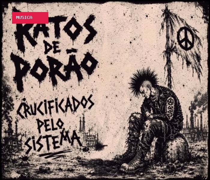"Crucificados Pelo Sistema", disco icônico do punk nacional, é relançado com bônus