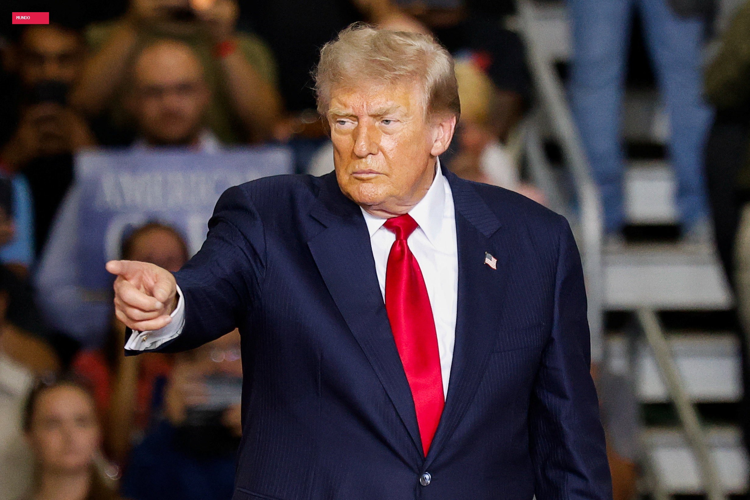 Trump diz que EUA têm controle do Estreito de Ormuz e chama bloqueio naval de 'muro de aço'