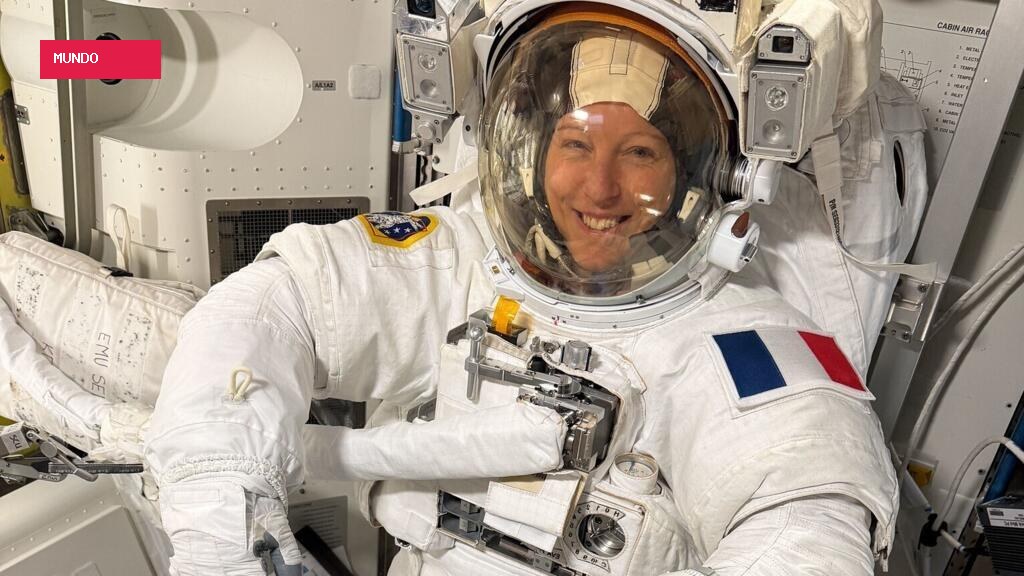 Astronauta francesa faz nova caminhada no exterior da Estação Espacial Internacional