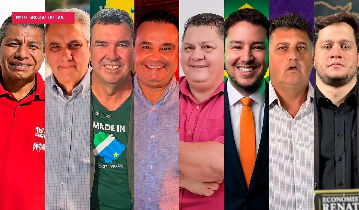 Veja a agenda dos candidatos ao Governo de Mato Grosso do Sul nesta sexta-feira