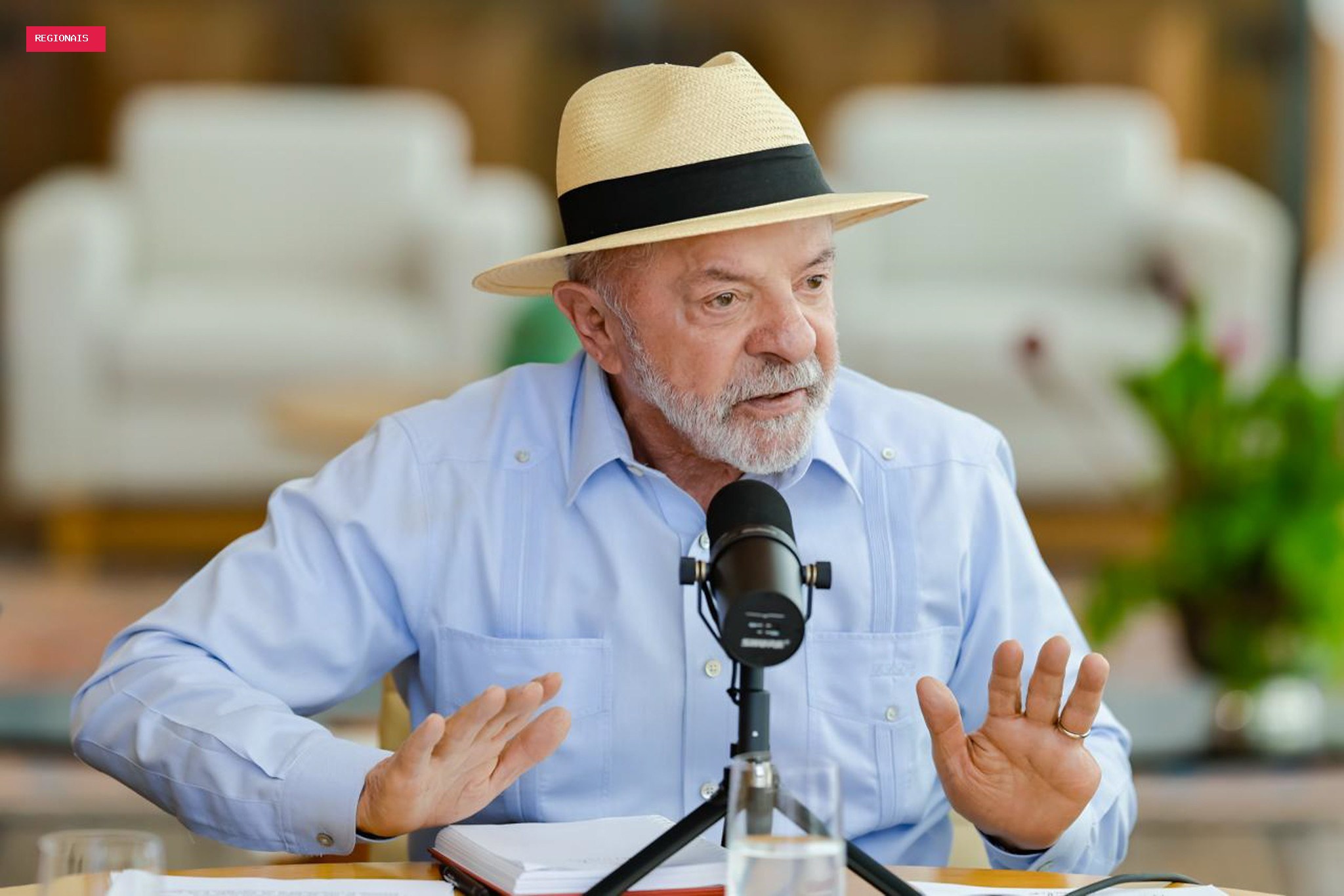 Lula diz que se reunirá com Alcolumbre para anunciar fim da "taxa das blusinhas"