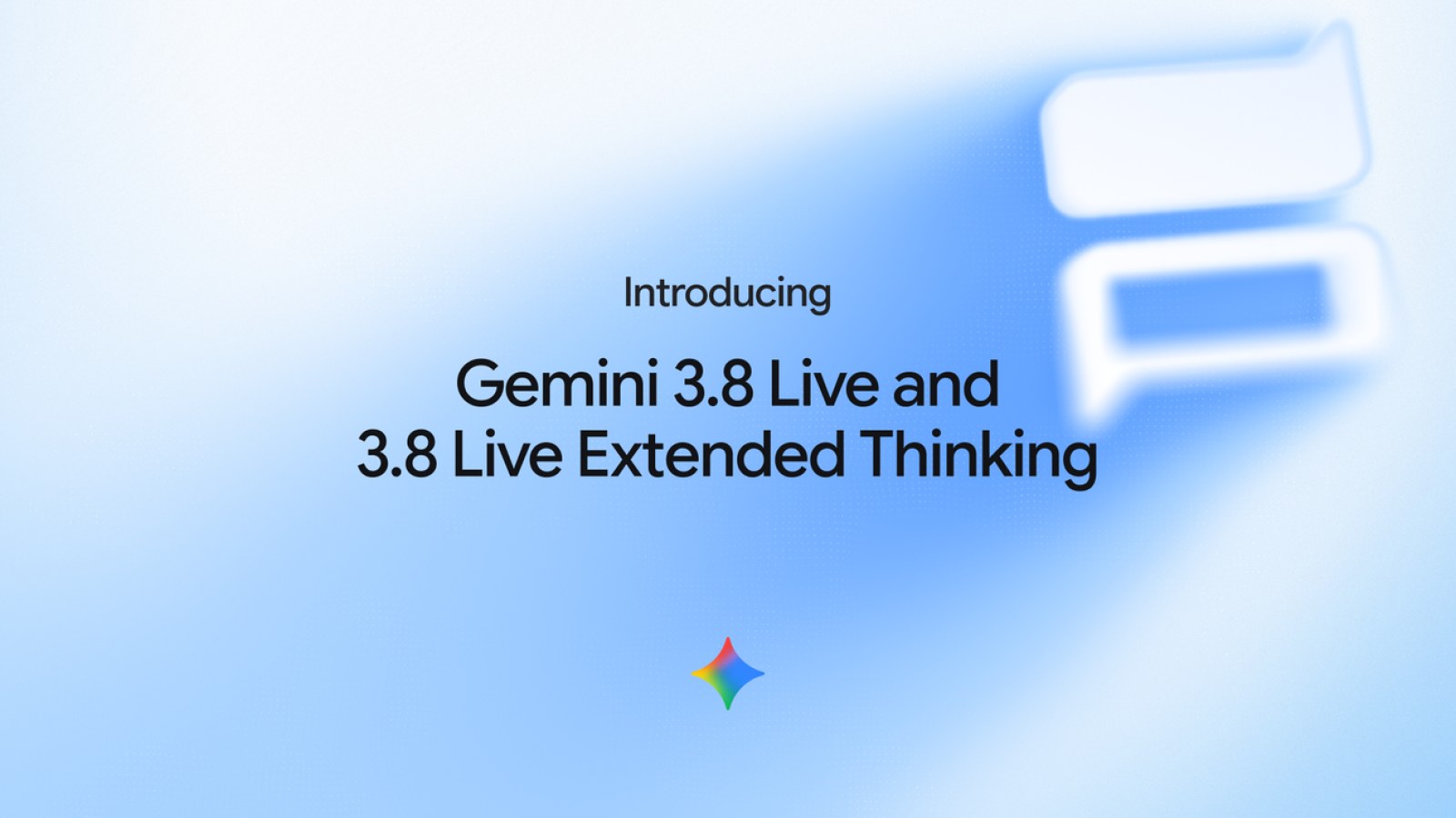 Gemini 3.8 Live — anúncio oficial do Google