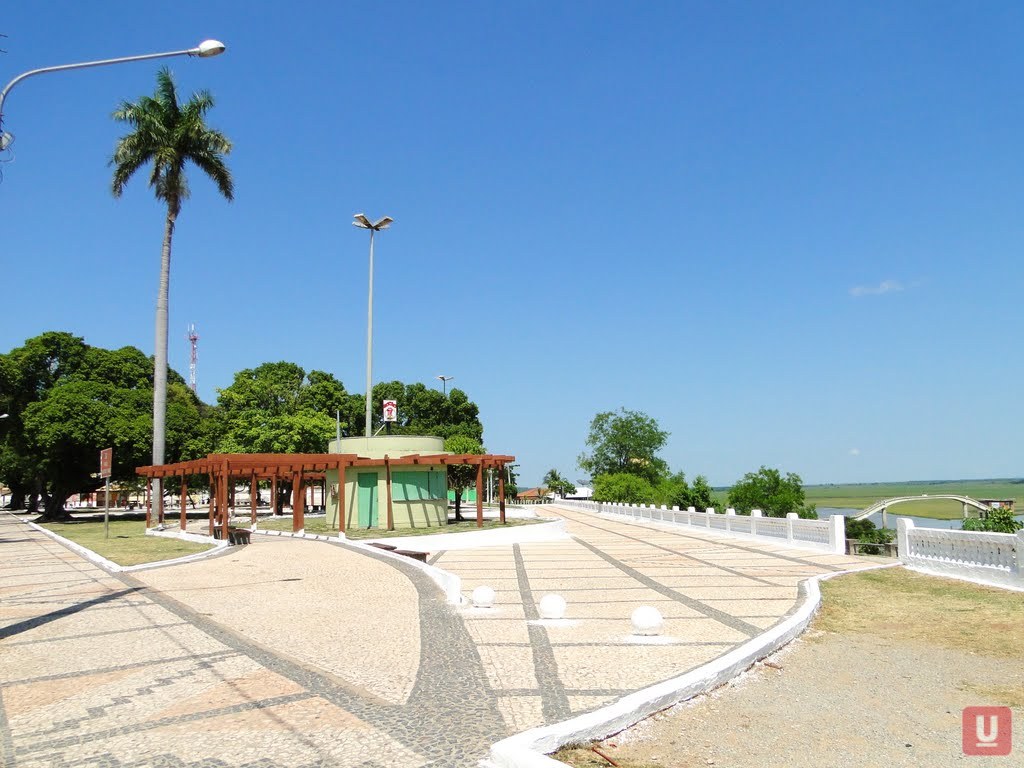 Paisagem pantaneira — região de Corumbá na festa dos 248 anos