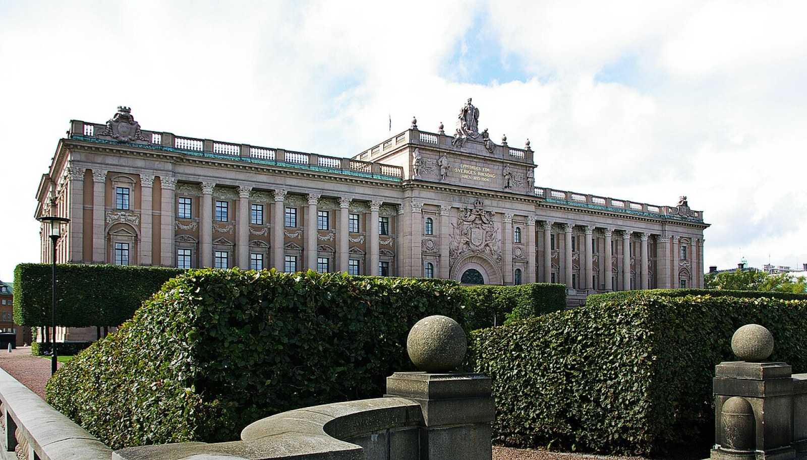 Parlamento da Suécia (Riksdag), em Estocolmo
