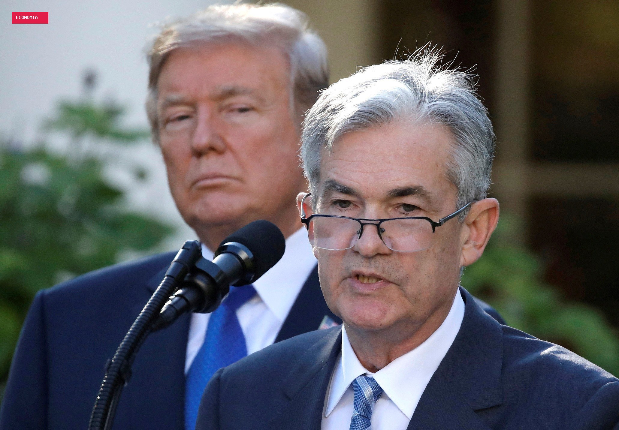 Mesmo fora da presidência do Fed, Powell volta a ser alvo de Trump