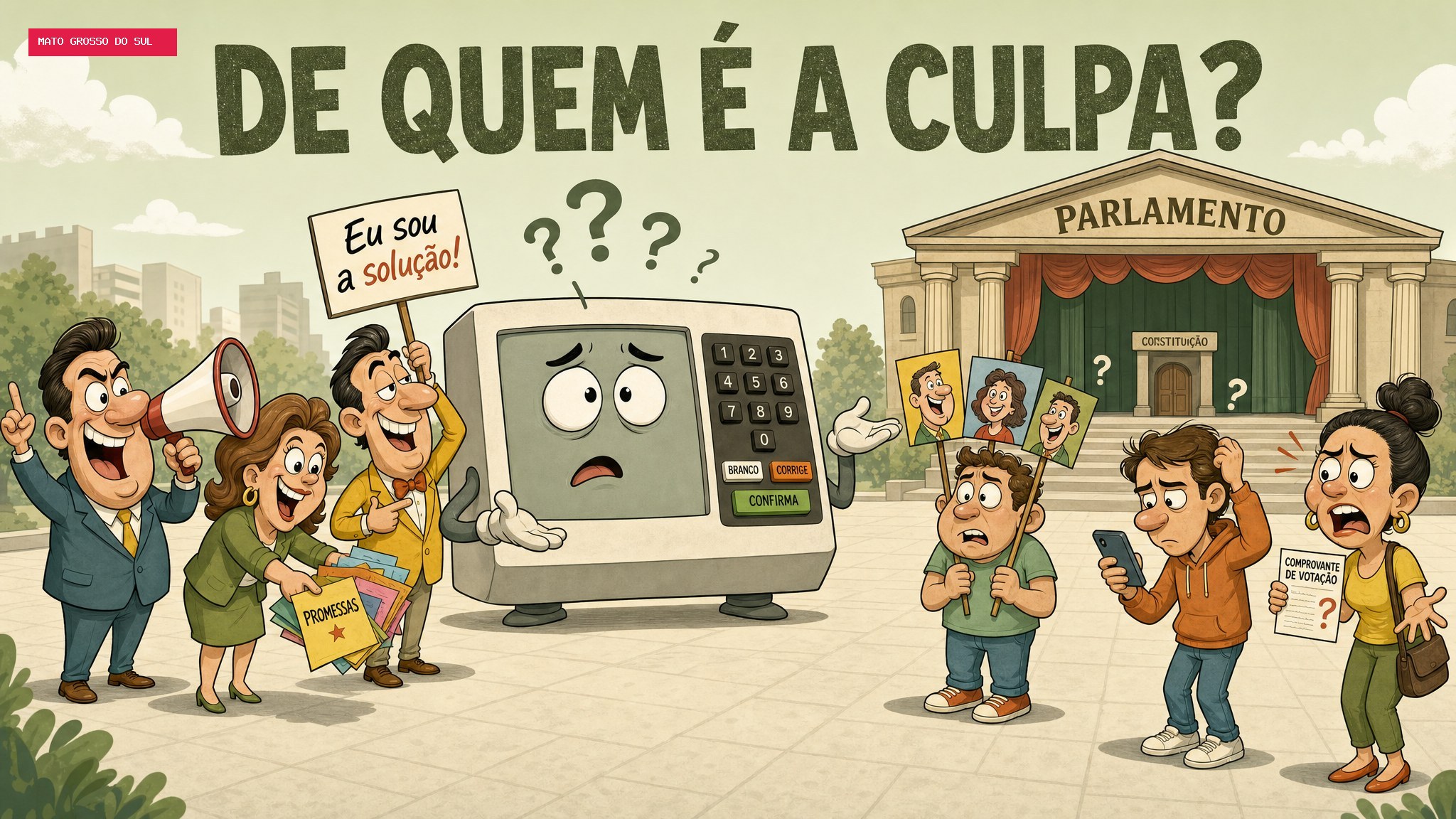 QUEM É O CULPADO? O POLÍTICO OU O ELEITOR?