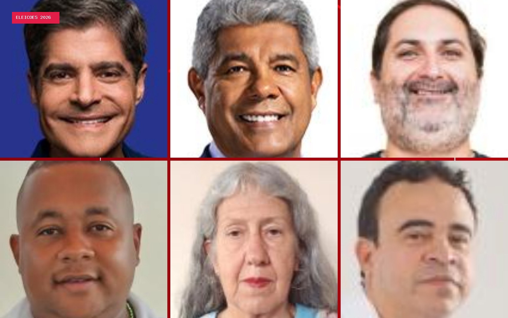 Eleições 2026: como foi o dia dos candidatos ao governo da Bahia nesta sexta-feira