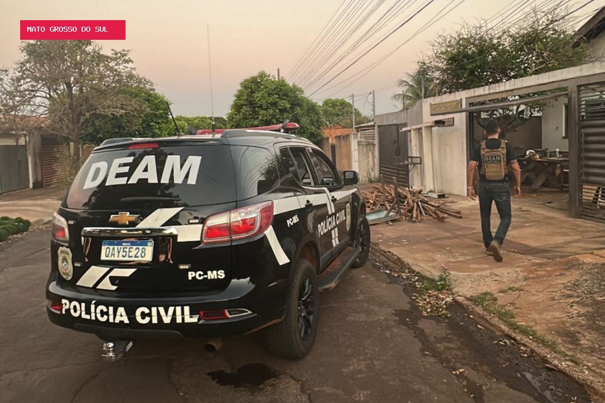 Homem é preso suspeito de estuprar três filhas e assediar sobrinhas em Campo Grande