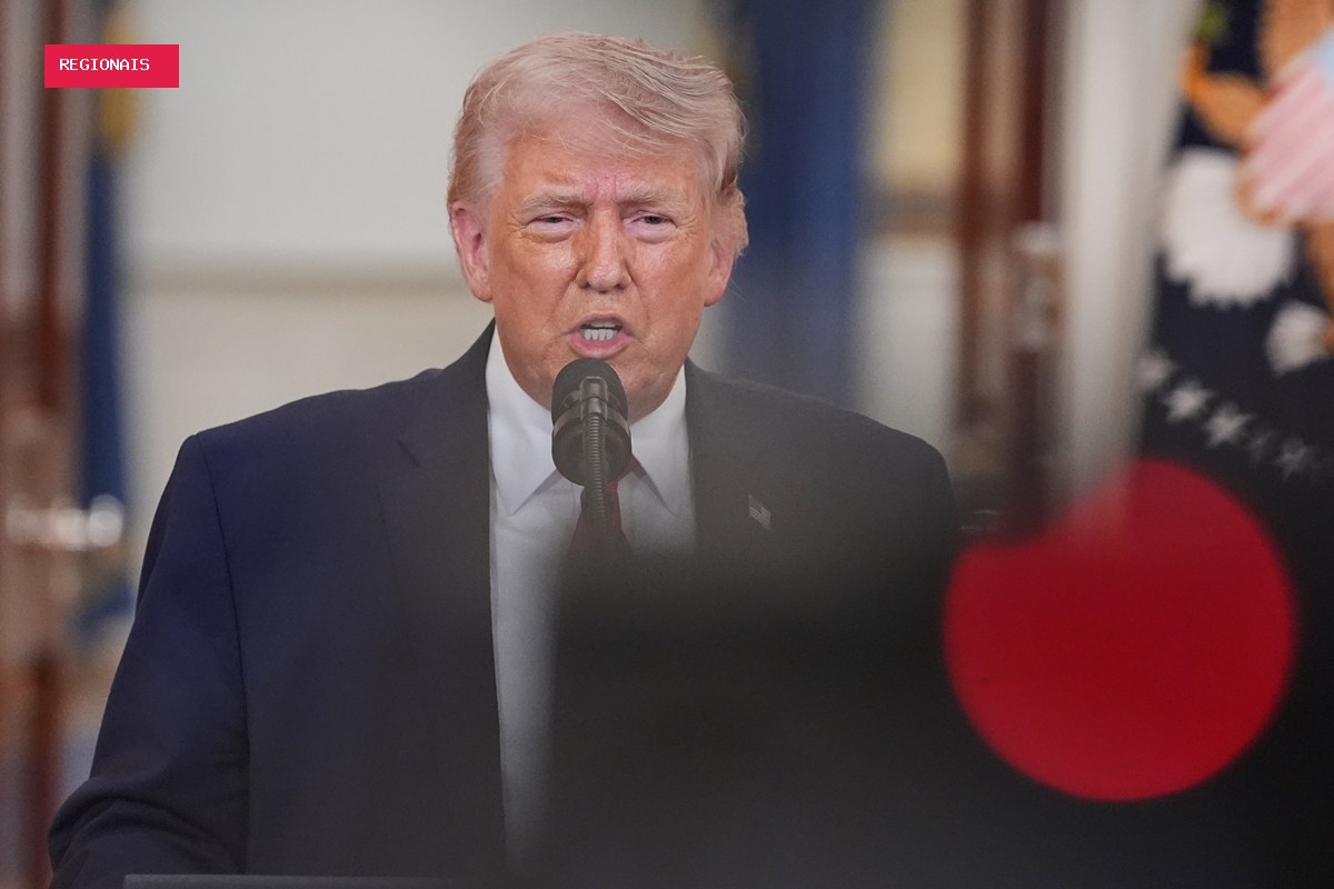 Trump conduz juramento em comício e diz ser “maior presidente da história”