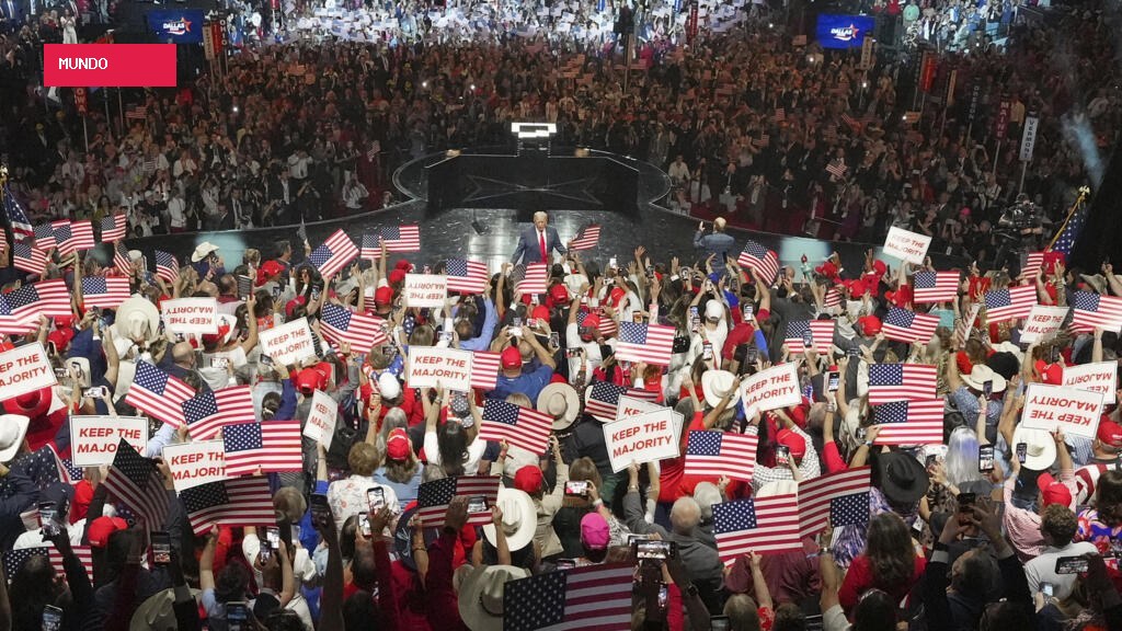 Vice de Trump adota tom mais moderado e discursa como herdeiro político para 2028 em convenção
