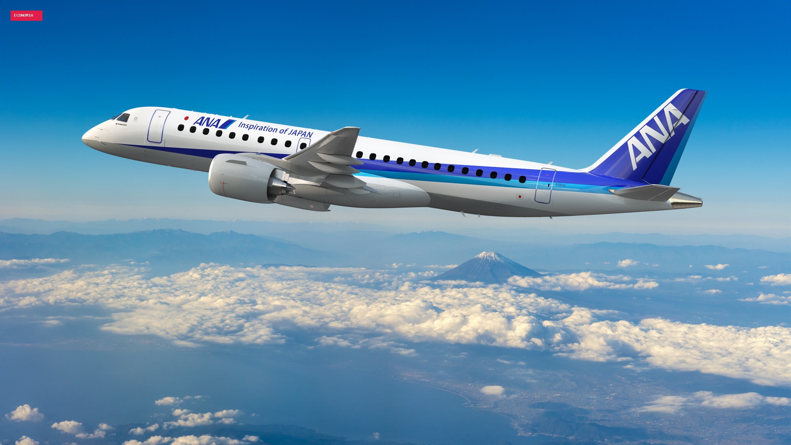 Aérea japonesa faz novo pedido e eleva para 23 encomenda de aeronaves da Embraer
