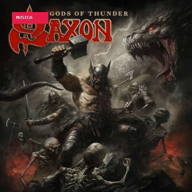Saxon anuncia 25º álbum de estúdio e libera a faixa-título "Gods of Thunder"