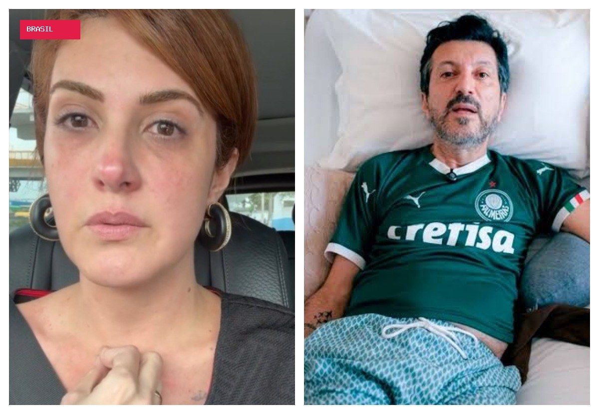 Esposa de Lito Sousa desmente boatos de melhora após tratamento experimental: 'situação continua complicada'