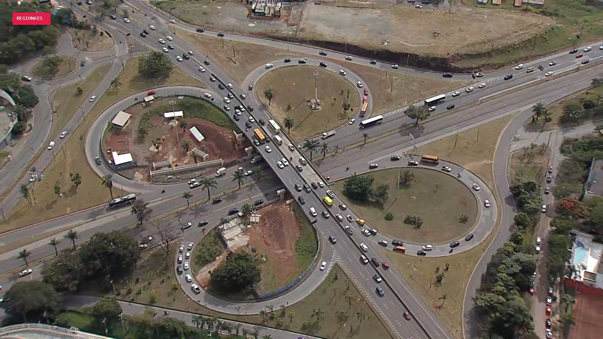 Começa neste sábado interdição da MGC-356 no Trevo do Belvedere para obras