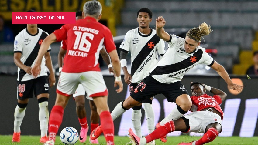 Vasco segura empate em Bogotá e deixa classificação para duelo de volta