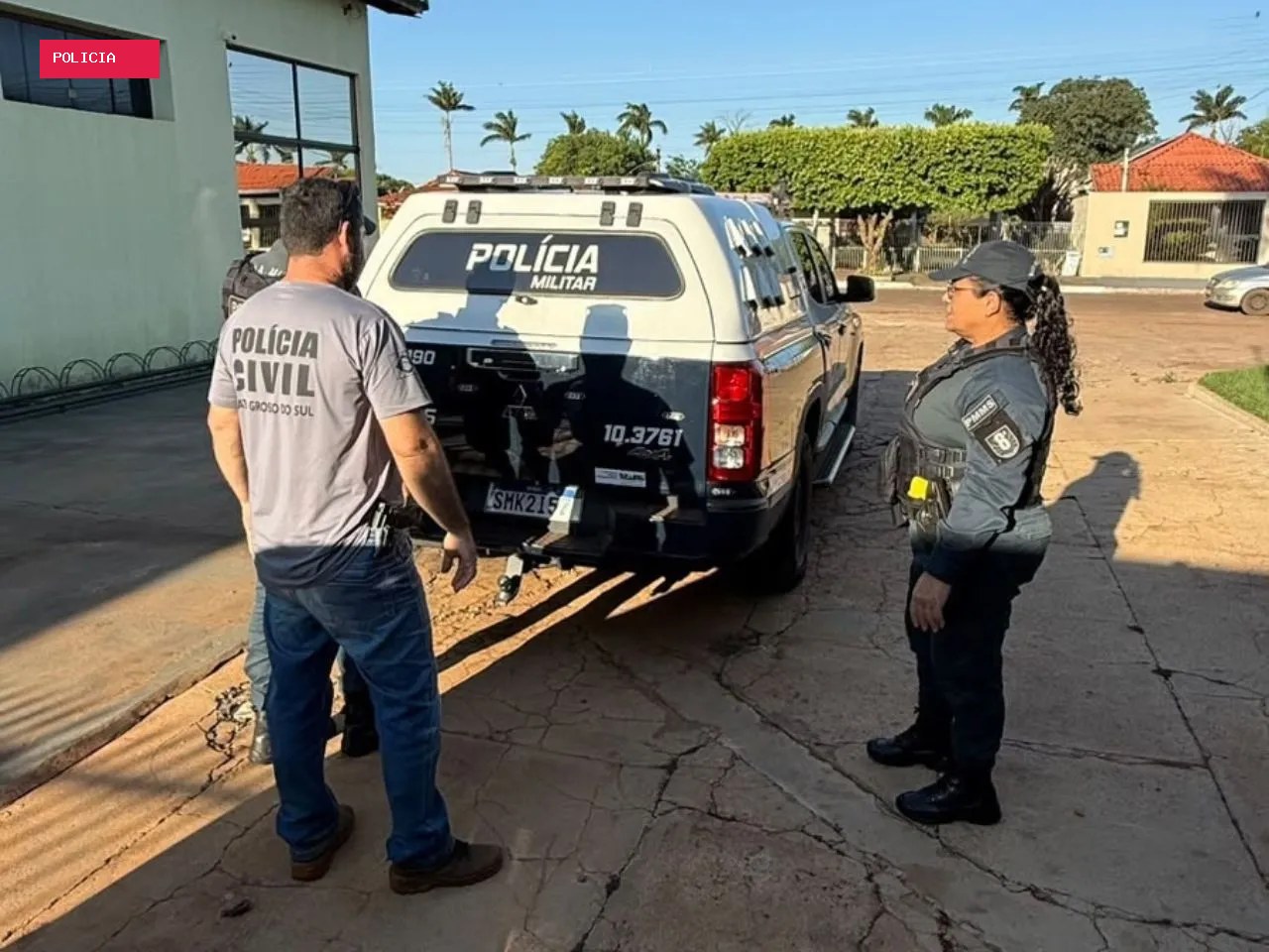 Criança vai sozinha à delegacia pedir socorro para mãe agredida pelo padrasto em MS