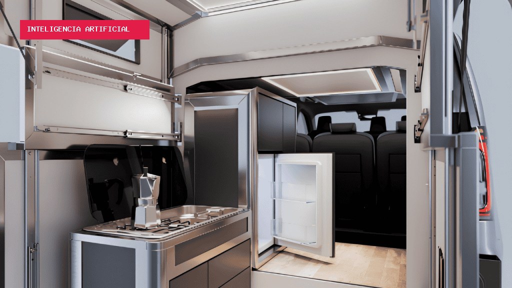 Origami automotivo: esta tecnologia transforma pequenas vans em espaços com banheiro e cama king