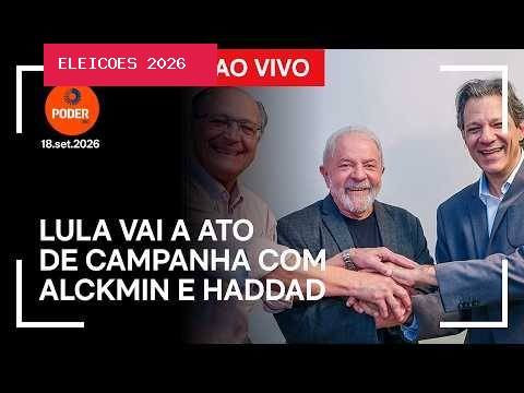 Lula vai a ato de campanha com Alckmin e Haddad