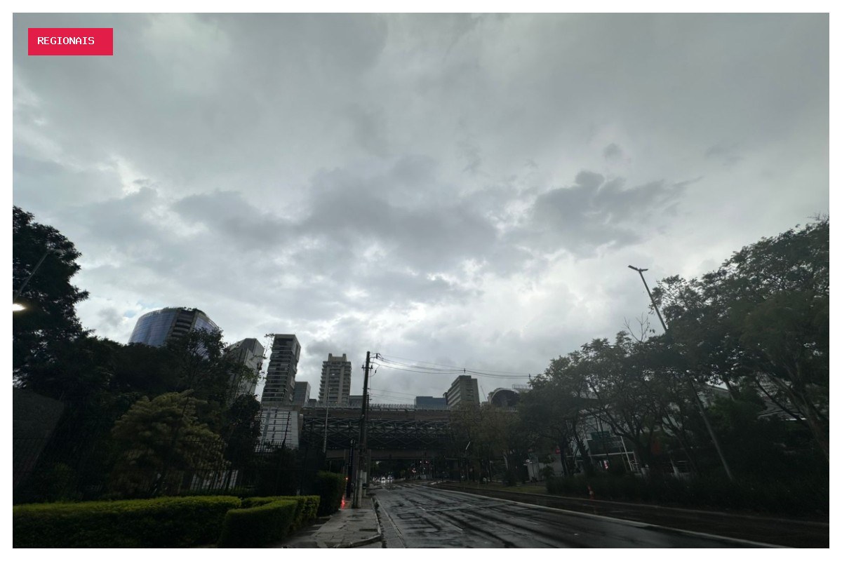 Defesa Civil alerta para chuva forte e risco de alagamentos em SP neste sábado