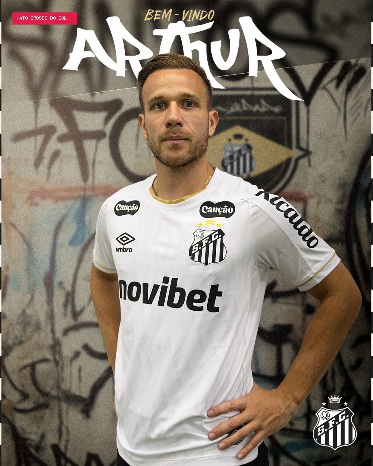 Arthur reforça fala de Neymar e chama gramado da Vila Belmiro de ‘crítico’