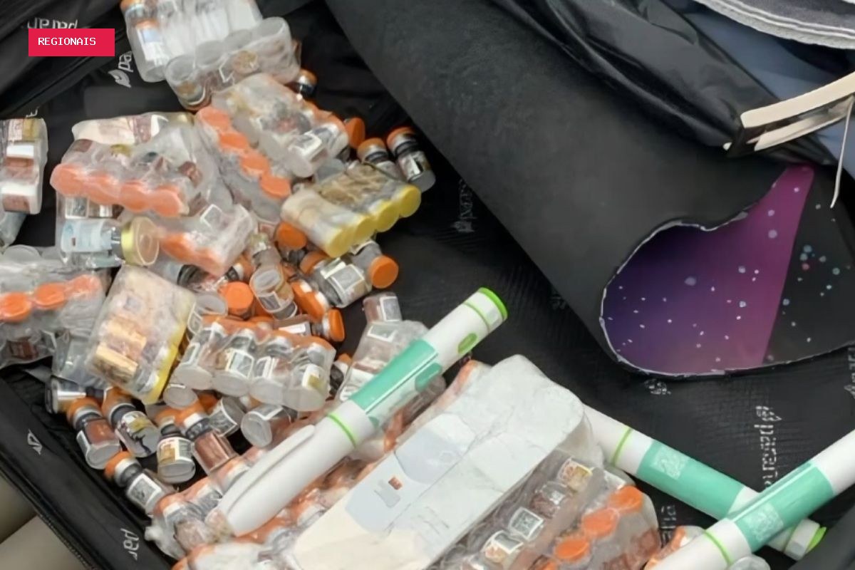 Homem é preso após tentar embarcar com 300 ampolas de emagrecedores em aeroporto no Paraná