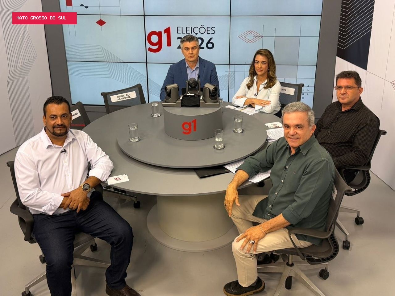Debate do g1: candidatos ao Senado por MS discutem meio ambiente, segurança, violência contra a mulher e
