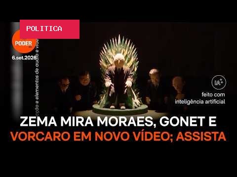 Zema mira Moraes, Gonet e Vorcaro em novo vídeo