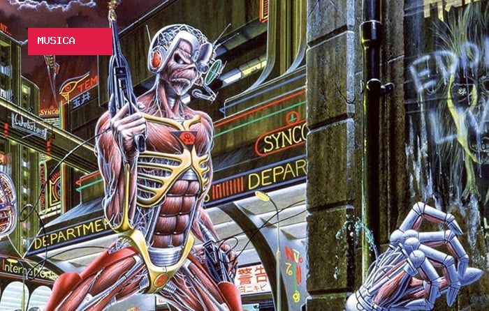 Derek Riggs levou três meses para concluir capa de "Somewhere in Time"; "Me deixou maluco"