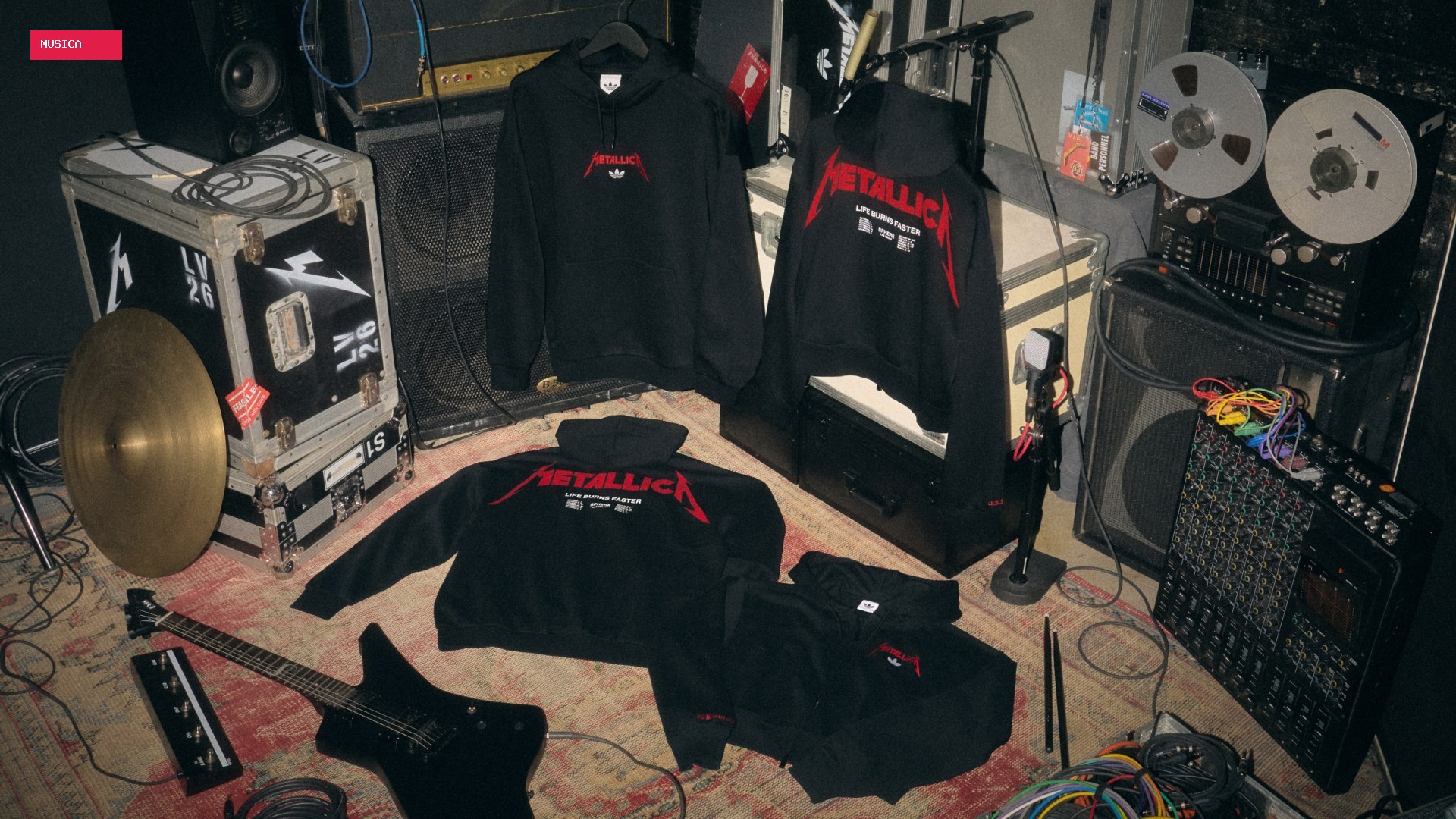 Metallica e adidas vão lançar collab especial para a residência na Sphere