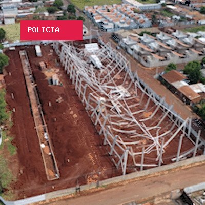 Veja como ficou a obra que desabou no Aero Rancho