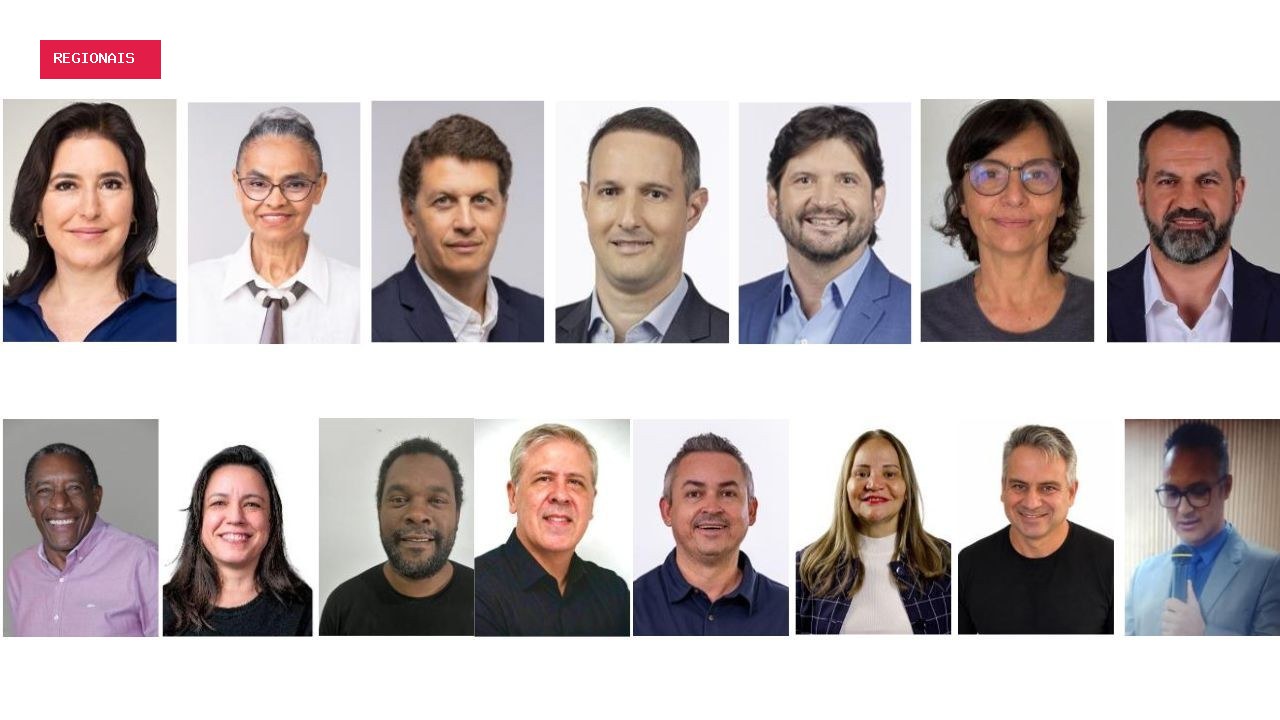 Quaest para o Senado em SP: Marina Silva, 14%; Derrite, 14%; Simone Tebet, 12%