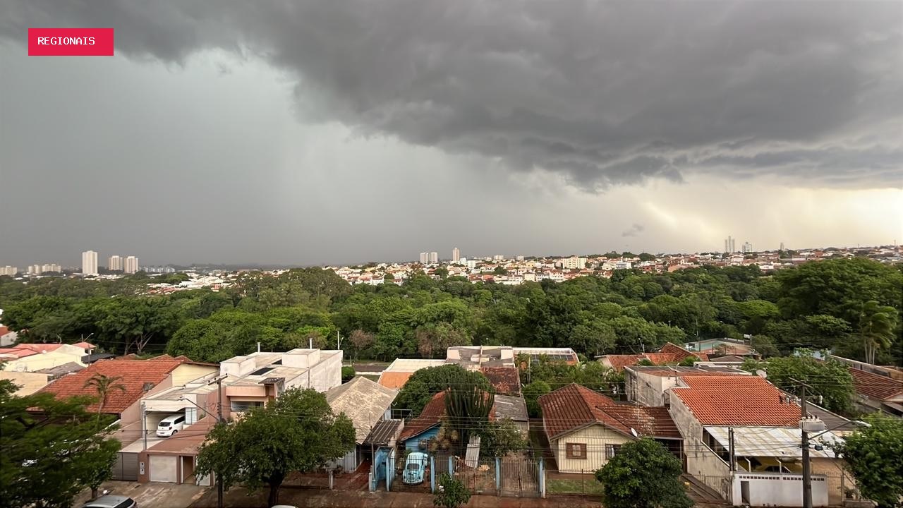 Paraná recebe alerta de tempestades com ventos de até 70 km/h