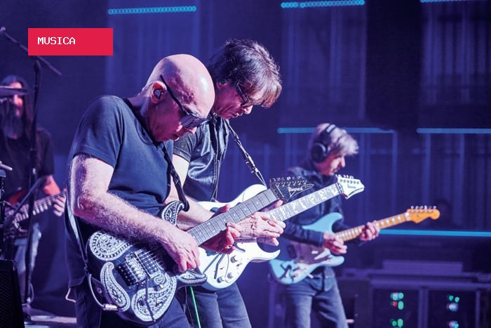 Joe Satriani e Steve Vai anunciam "The Sea of Emotion", primeiro álbum do SatchVai