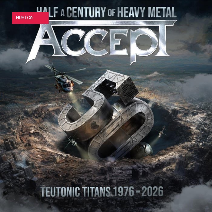 Accept lança "Teutonic Titans 1976-2026", álbum que comemora seus 50 anos