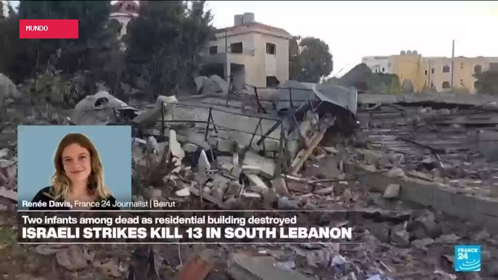 Two children among dead in Israeli strikes on Lebanon