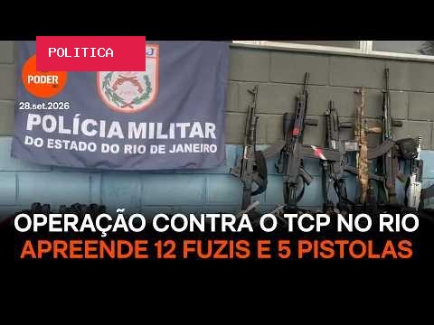 Operação contra o TCP deixa 3 mortos e prende 12 no Rio de Janeiro