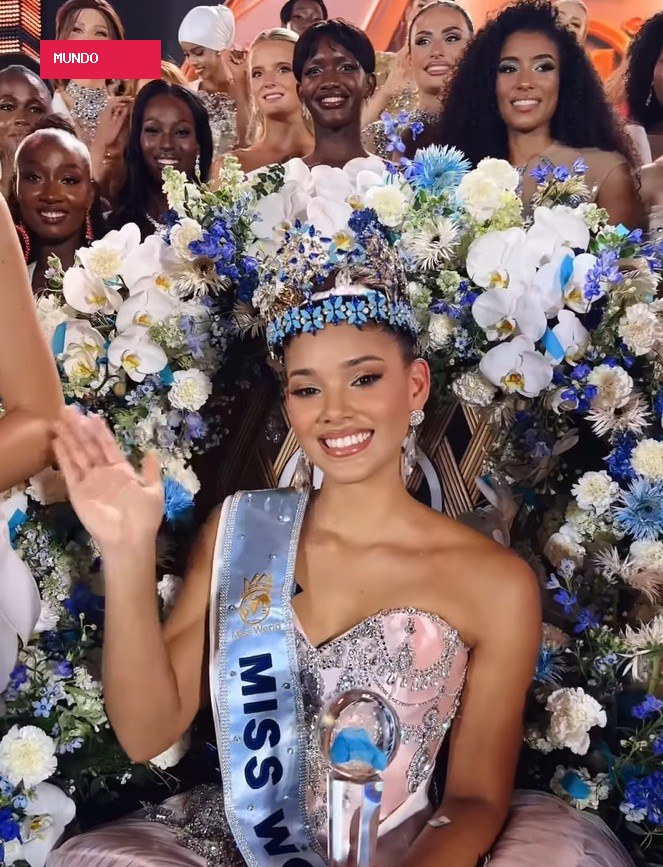 Modelo da República Dominicana ganha o Miss Mundo 2026