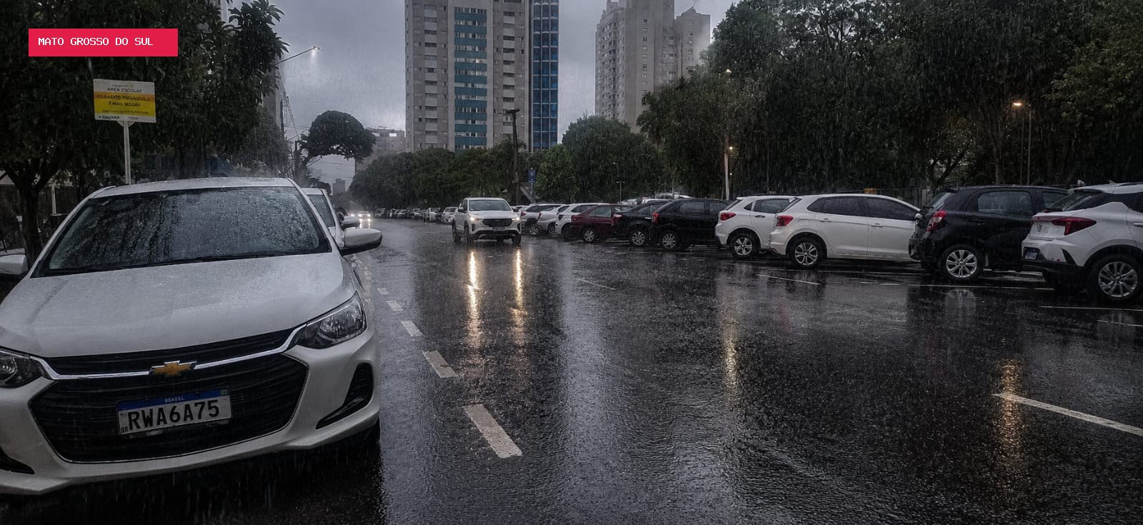 Defesa Civil de Campo Grande alerta para tempestades e ventos fortes nesta quinta-feira