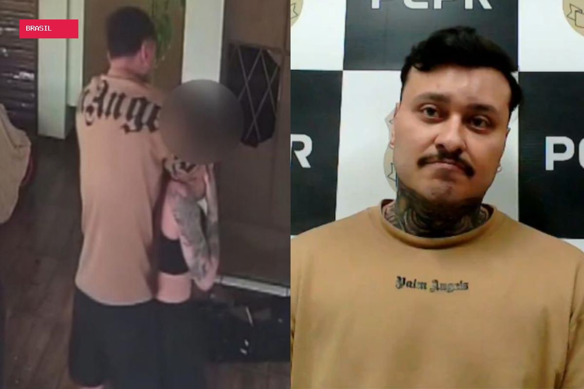 Homem invade casa de ex-companheira, a agride com 'mata-leão' e a deixa desacordada; câmeras de segurança