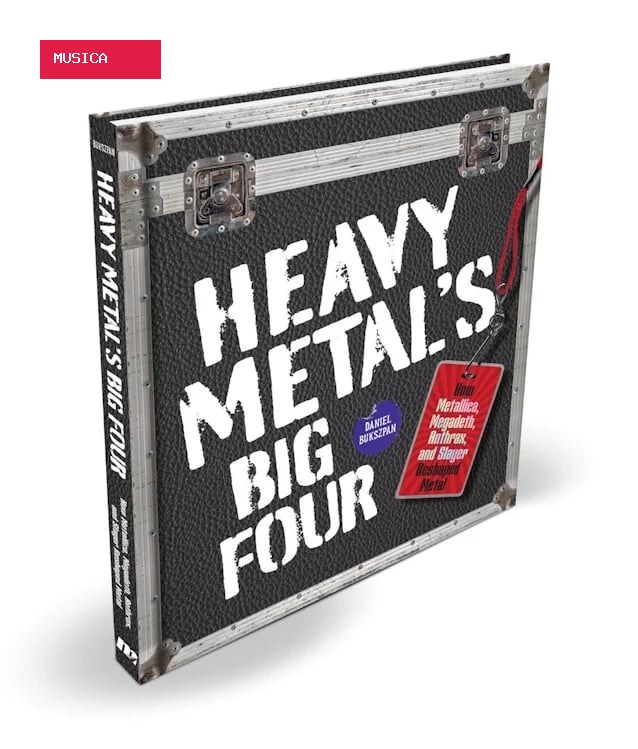 Livro que retrata o Big Four do thrash metal será lançado em novembro