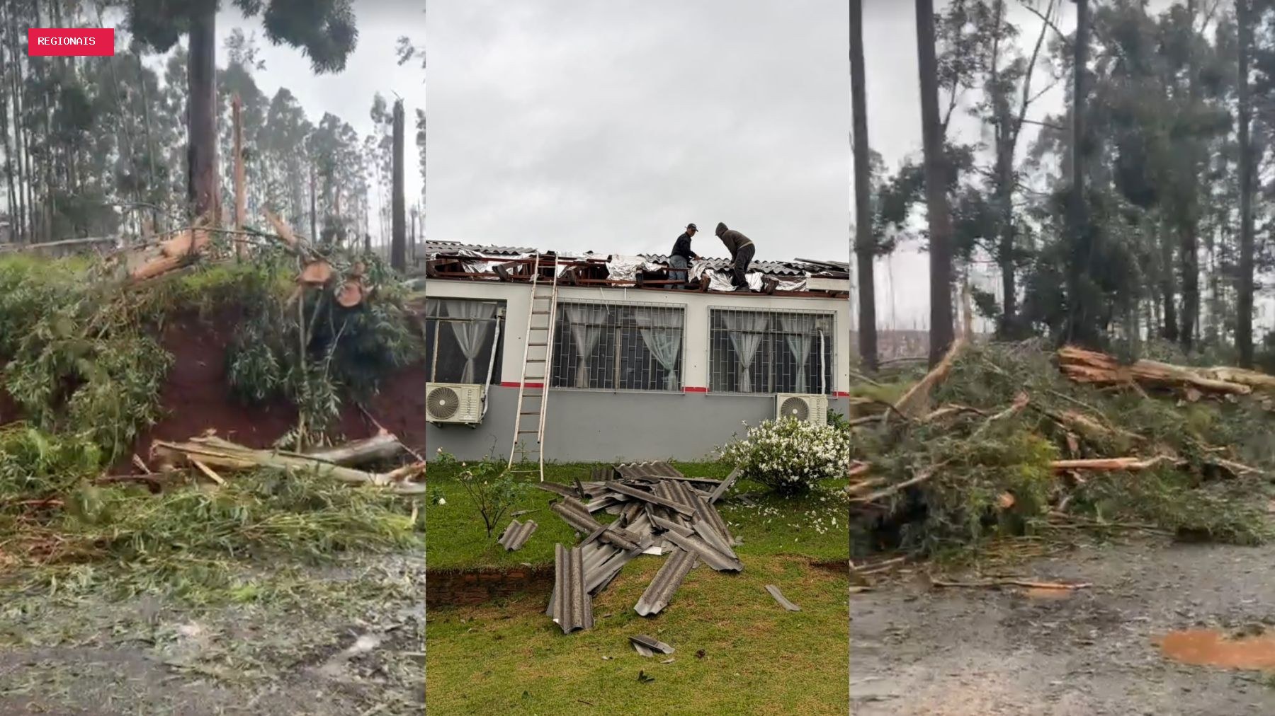 Após passagem de tornados e cheias de rios, cidades do Paraná suspendem aulas preventivamente