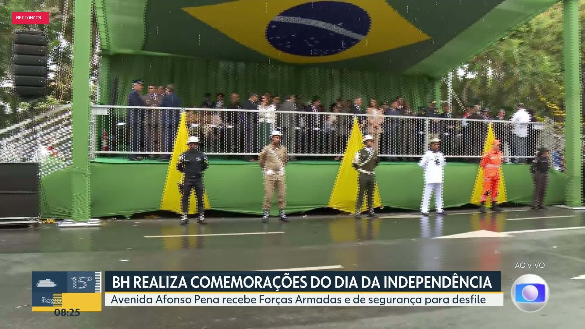Bom Dia Minas de segunda-feira, 7 de setembro de 2026