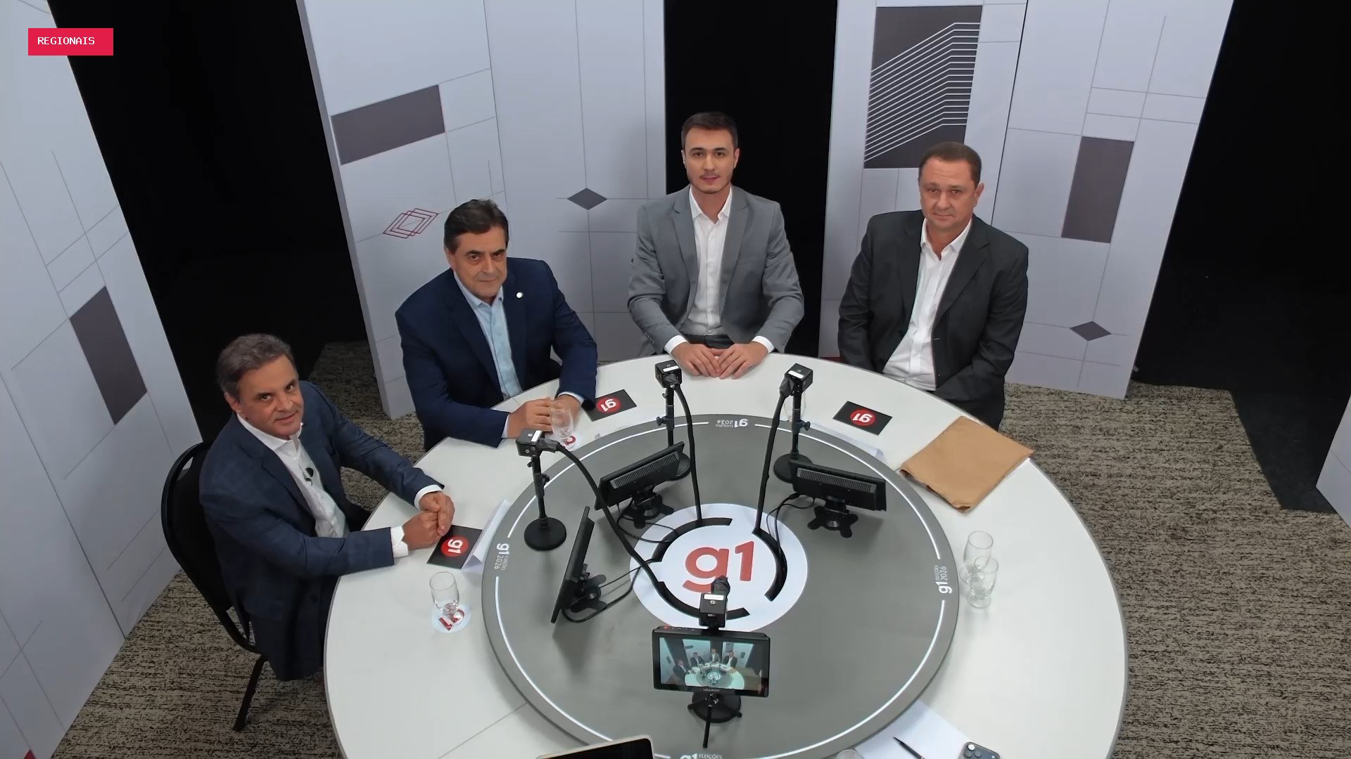 Candidatos ao Senado por MG participam de debate no g1