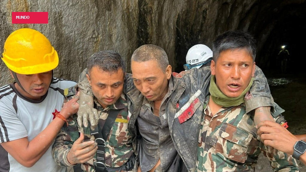 Terceiro sobrevivente é retirado de túnel de usina atingido por desastre no Nepal